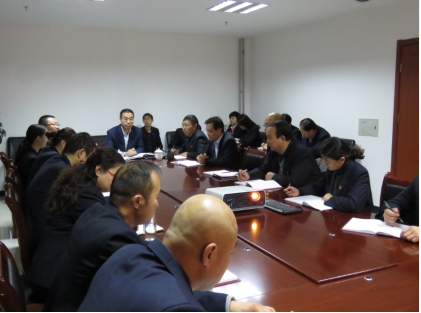 集團(tuán)黨委成員、紀(jì)委書記李志明來我司宣講黨的十九大精神